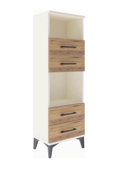 Arges Dolap 2 Raflı 4 Çekmeceli 44x30x134 Aytaşı-çam Aytaşı