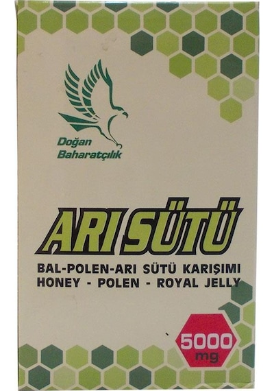 Doğan Baharatçılık 5000 MG Bal Polen Arı Sütü Karışımı 230 G