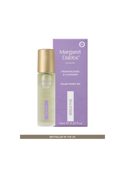 Margaret Dabbs London Breathe Pulse Point Oil Frankincense & Lavender - Sakinleştirici & Besleyici Yağ