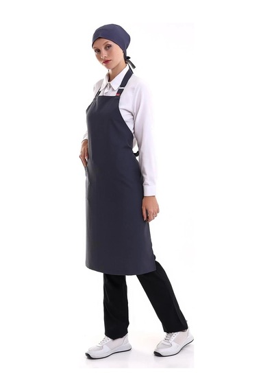 Askılı Önlük Cepli - 51 Füme