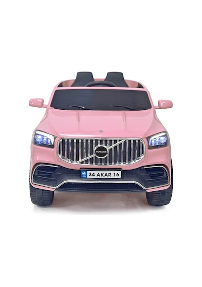 Voyage Gt Pembe Uzaktan Kumandalı 4x2 12 Volt Akülü Araba - Rc Volvo Akülü Araba Volvo Akülü Araç Çok Renkli