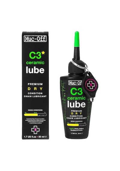 Muc-Off C3 Dry Ceramic Lube 120ml Zincir Yağı