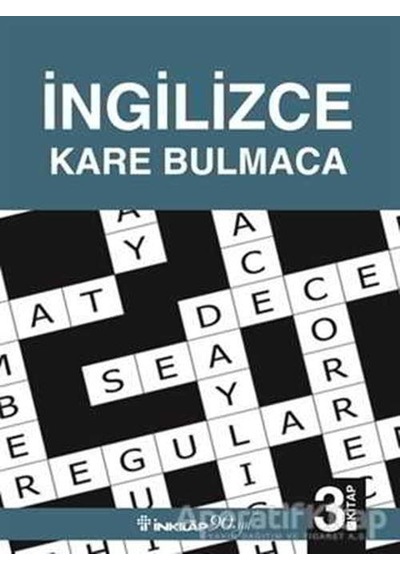 İngilizce Kare Bulmaca 3- İnkılap Kitabevi