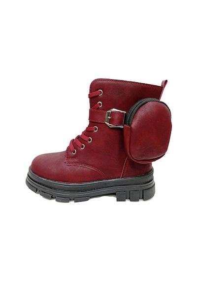 Arvento 0838f Yağlı Deri Çocuk Postal Bot Bordo