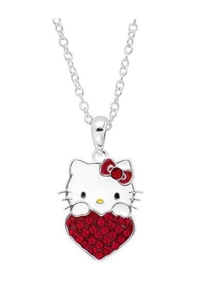 Hello Kitty Kırmızı Kolye Kırmızı