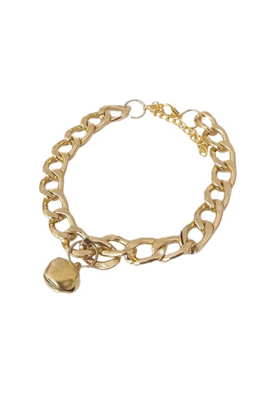 Markapet Kedi Ve Köpek Lüx Zincir Kolye 25-30 Cm Medium Gold