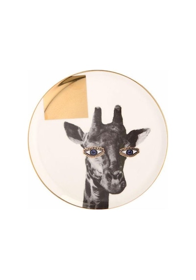 Porland Wild Life Giraffe Düz Tabak 20 Cm 04alm005130