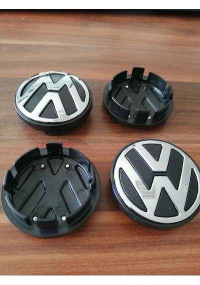 Vw Passat B6 Jant Göbeği Kabartmalı Jant Göbek 4 Adet