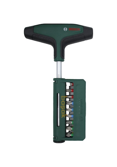 Bosch T Saplı Manyetik Tornavida 18 Parça Bits Seti 1600a039j3