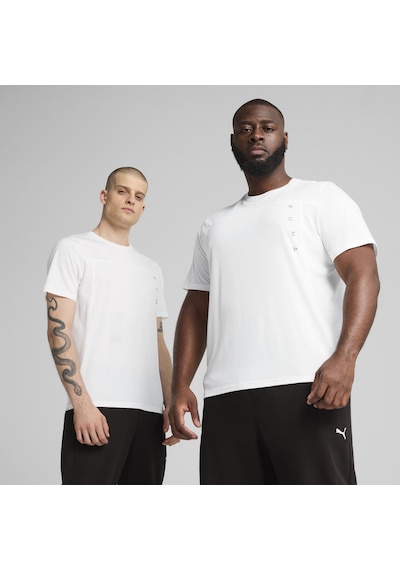 Puma Tad Tech Triblend Tee Erkek Tişört Beyaz