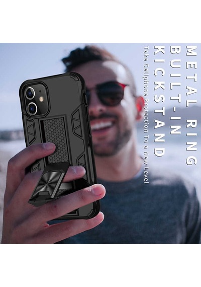 Apple Uyumlu iPhone 12 Mini Kılıf Wolverine Armour Case