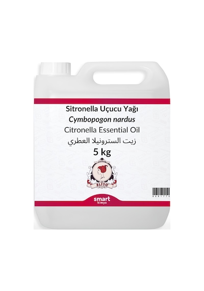 Sitronella Uçucu Yağı Cymbopogon Nardus 5 L