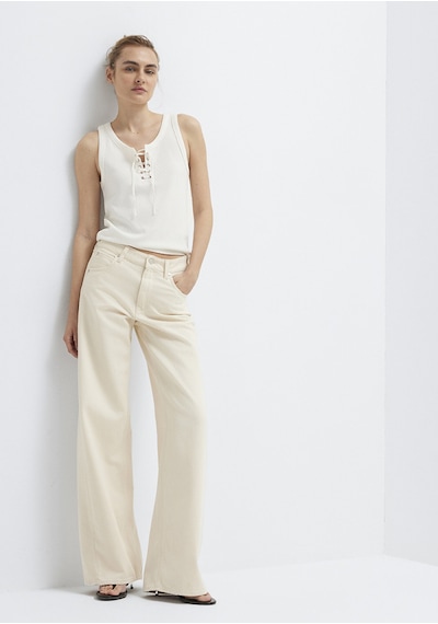 Mavi - Siena Iconic Krem Jean Pantolon 1010763-a3903 Ekru