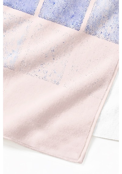 Geometrik Modern Mavi Pembe Plaj Havlusu - Minimalist Pastel Çizgili Hızlı Kuruyan Mikrofiber Havlu Bulut Papatya Geometrik Modern Mavi Pembe Plaj Havlusu - Minimalist Pastel Çizgili Hızlı Kuruyan Mikrofiber Havlu Bulut Papatya