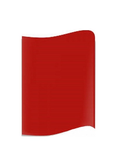 Mat Kırmızı Yapışkanlı Kaplama Folyosu 122 Cm X 10 Mt