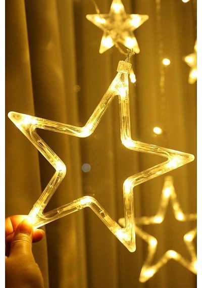 Mobgift Yıldızlı Perde Led Işık