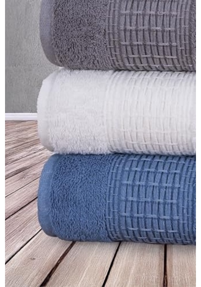 İpek 4&apos Lü Yumuşak Premium Büyük El Yüz Ve Baş Havlu Seti 50x90cm 800 Gram, Hs-ıpek 4 Renk