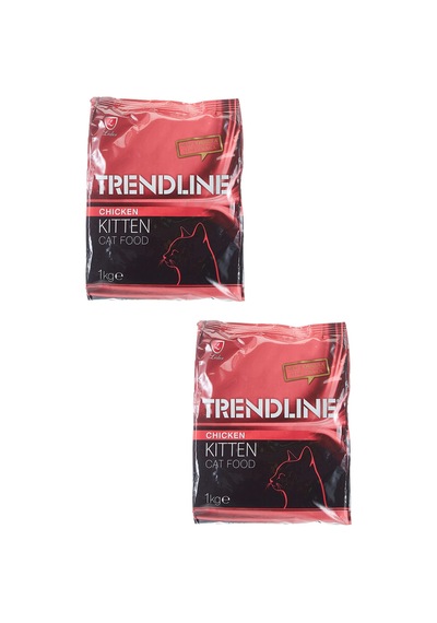 Trendline Tavuklu Yavru Kedi̇ Maması 2 x 1 KG