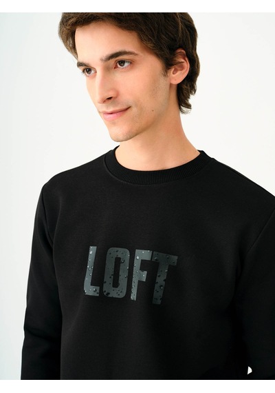 Loft Erkek Sweatshirt Siyah Lf2037698 25kp69000095 P6934 Siyah