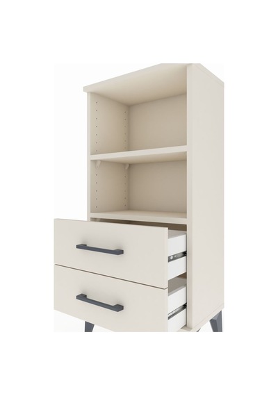 Arges Komodin 2 Raflı 2 Çekmeceli 44x30x96 Aytaşı-aytaşı Aytaşı