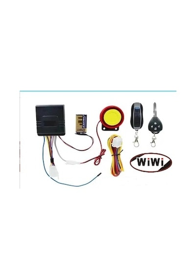 Motosiklet Alarm-Uzaktançalıştırma Seti Pil Destekli-Motor Alarmı N11.3457
