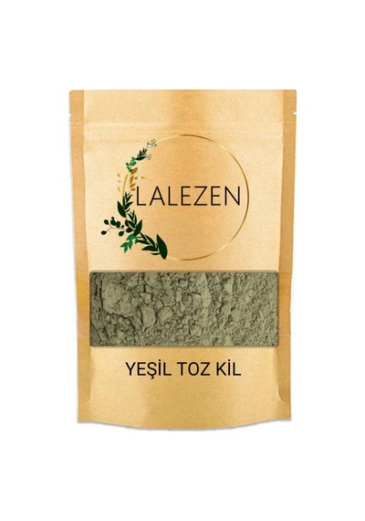 Yeşil Toz Kil 500 Gr Doğal Yüz Maskesi Cilt Maskesi Yüz Peelingi