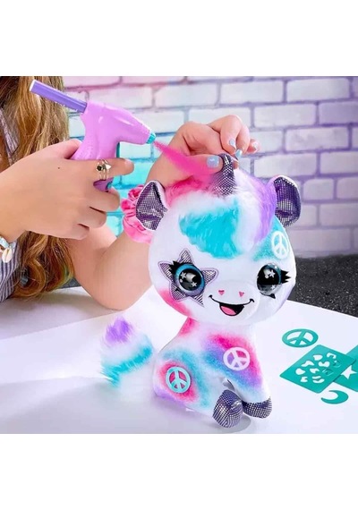 28741 Sun-cnl-hobi Set Aırbrush Plush Unıcorn B O