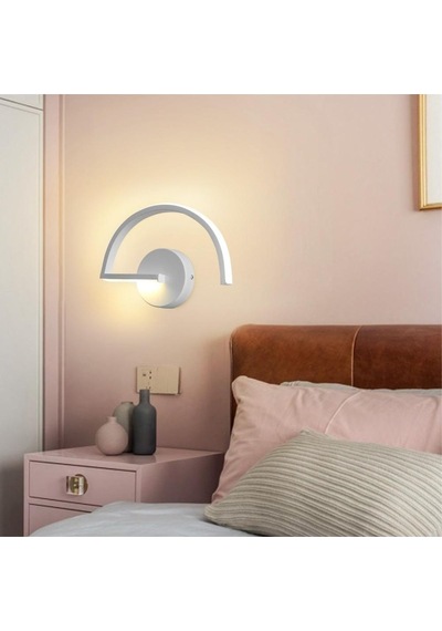 Saat Model Modern Beyaz Işık Ultra Power Avizeaplik Avize