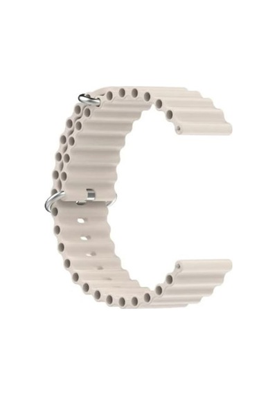 Teleplus Samsung Galaxy Uyumlu Watch 4 42mm Kordon Kayış Ocean Loop Silikon 20mm