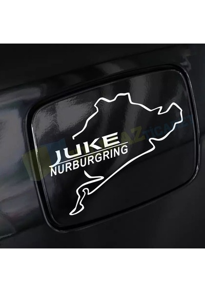 Nissan Juke Nürburgring Oto Sticker Depo Kapağı Yapıştırma