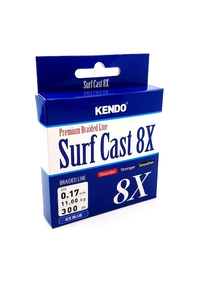 Kendo Surf Cast 8x Fighting 300 Mt Örgü İp Ice Blue 0,13mm