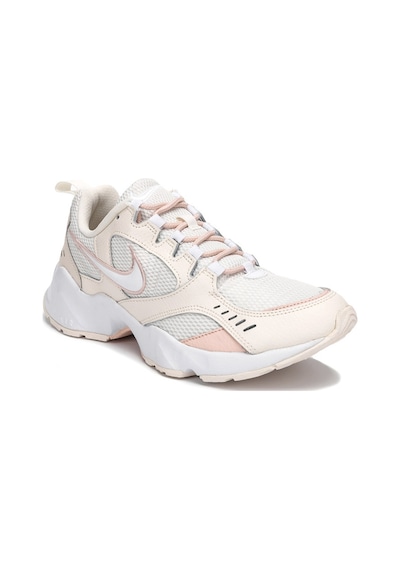 Nike Air Heights Beige Sneaker Hakiki Deri Ve Tekstil Günlük Spor Ayakkabı Bej