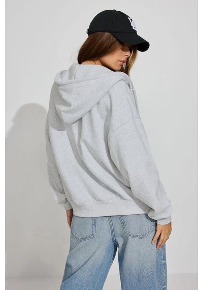 Seeh Karmelanj Fermuarlı Kadın Sweatshirt Sh263 Standart