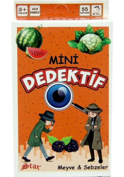Star Mini Dedektif Kart  Oyunu