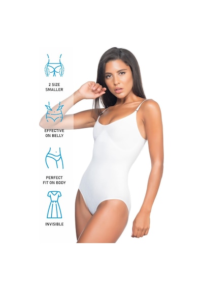 Beyaz Mı Emay 2072 Body Korse Beyaz