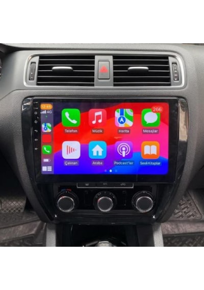 Volkswagen Jetta Android Multimedya Sistemi 4-64 Cadence R18 2012-2018 Ön Kayıt Kamera  9"