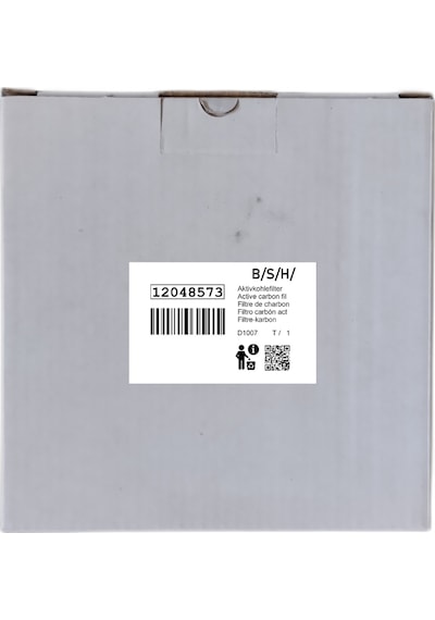 Dvk6j429 Davlumbaz Karbon Filtre Aspiratör Filtresi 12048573