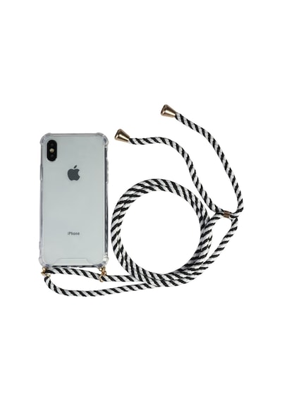 Teknomoda Apple Uyumlu iPhone X / Xs Seffaf Boyun Askili Ipli Kordonlu Kilif 404470238