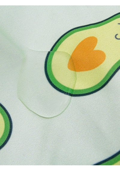 Babyjem Baskılı Blw Kolsuz Önlük 788 Avokado Çok Renkli