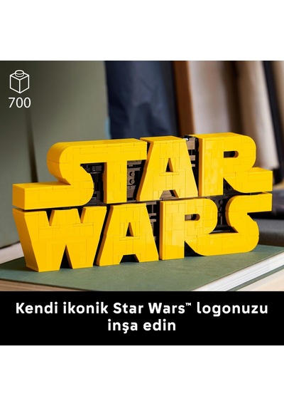 Star Wars Parçalarla Yapılan Star Wars Logosu 75407