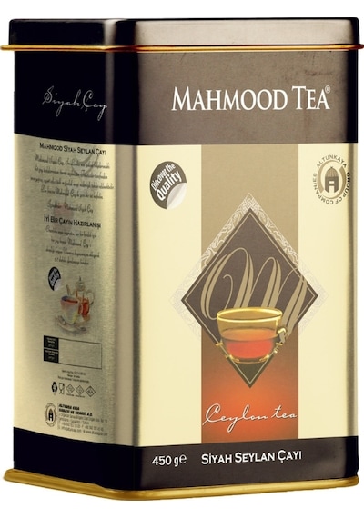 Mahmood Tea Ceylon Black Tea Teneke Kutu 450 G