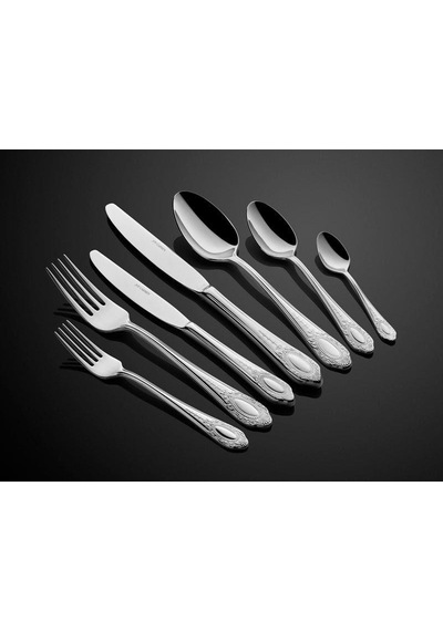 Lamedore Elegance Cutlery 89 Parça Çatal Bıçak Seti GÜmüş