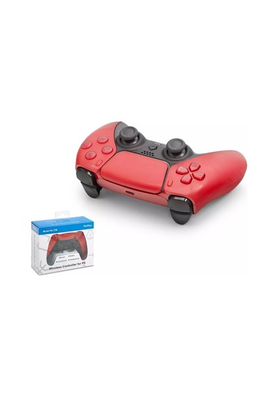Ps4 Pc Uyumlu Kablosuz Ps5 Görünlümlü Gamepad Nodar Nd500c 5 Renk Seçenekli - Kırmız