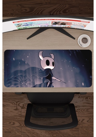Hollow Knight Kaymaz Dikişli Kauçuk Oyuncu Mousepad V3 - 70x30 Xl Gaming Mouse Pad Fare Altlığı
