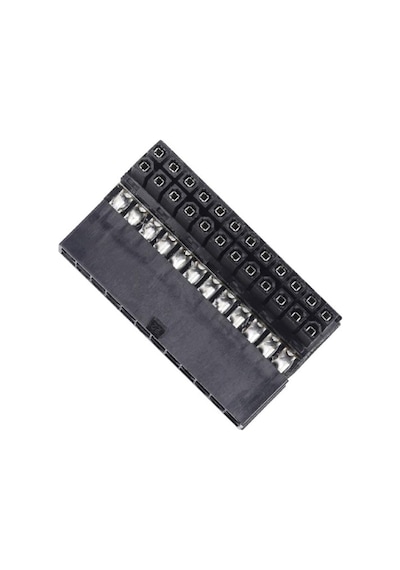 8249 Atx 24 Pin To Erkek Dişi Anakartlar İçin 90 Derece Açı Dönüştürücü Adaptör