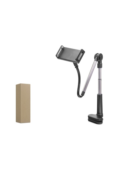 Teleskopi K Mafsalli Masa Kenari Telefon Ve Tablet Standi - Siyah Nd1053
