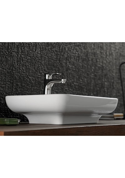Turkuaz Seramik Lal 60 CM Tezgahüstü Lavabo