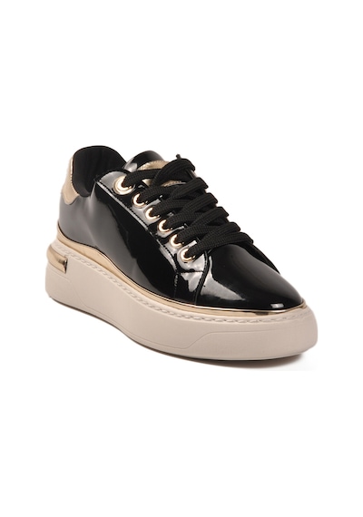 Siyah Rugan Bağcıklı Hafif Kadın Sneaker Lady 029 Z Çok Renkli