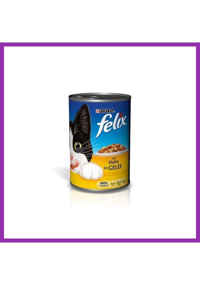 Felix Konserve Tavuklu Kedi Mama 400gr 1 Adet Bty
