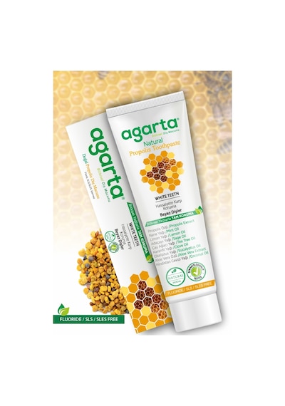 Agarta Doğal Propolis Özlü Diş Macunu 100 ML